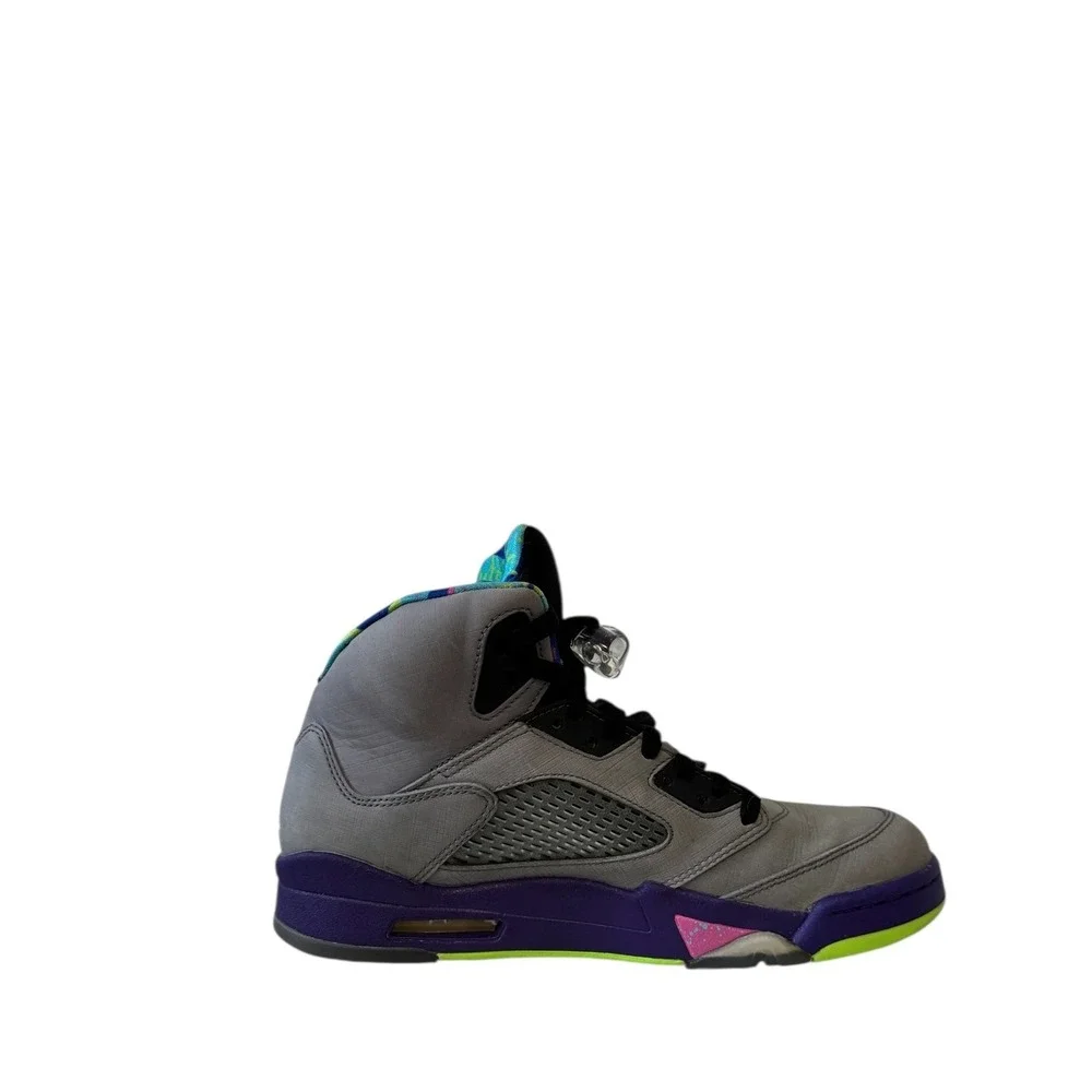 Jordan 5 Retro Alternate Bel-Air Mens Grey Purple DB3335-100 High Top Sneakers 9